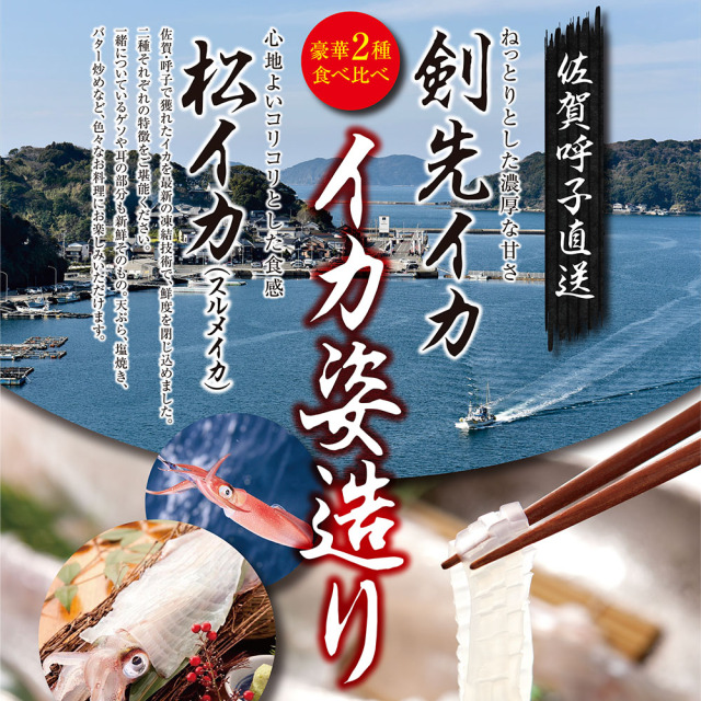 海鮮　イカ食べ比べ　パッケージ