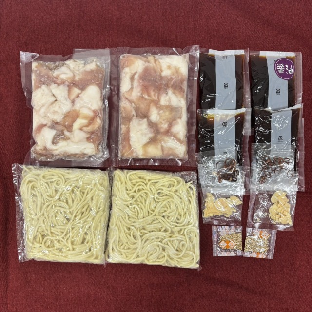 もつ鍋　醤油　2~3人前