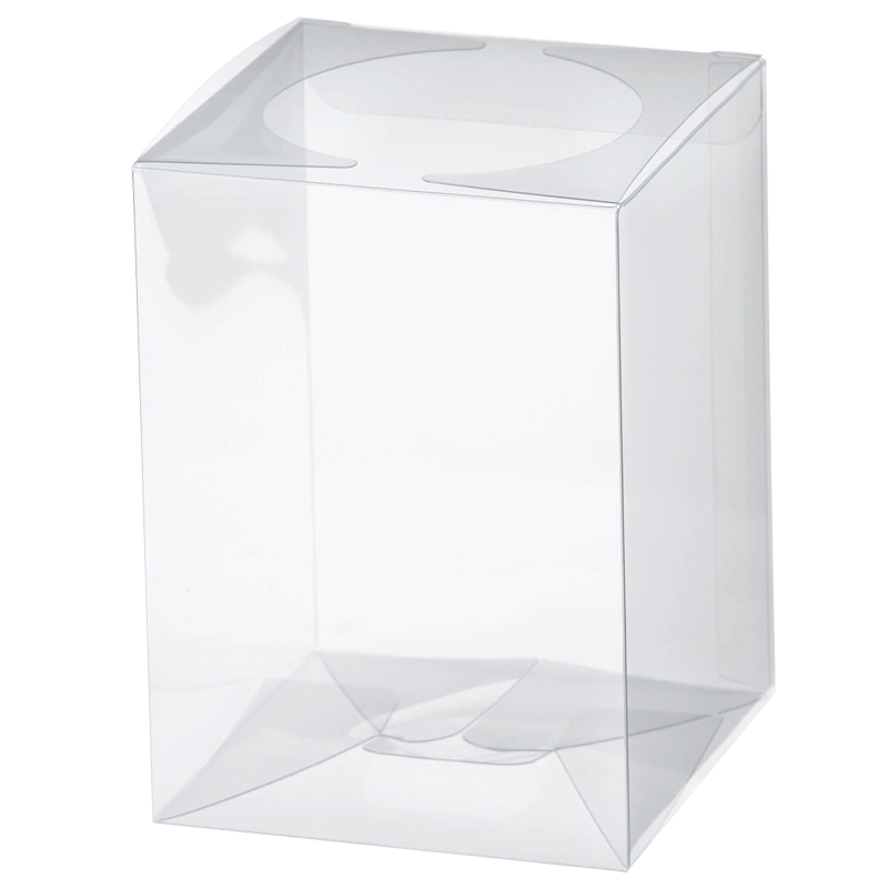 ノーマル クリアケース ｃ 80 1ｂ サイズｗ80 ｄ80 ｈ110 材質ｐｖｃ １セット１００枚 箱の専門店 井上紙業株式会社