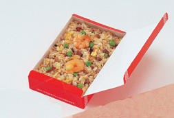 中華 1合折 レンジ用 163W×105D×33H 1セット600枚