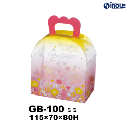 クリアケース ギフトバッグ GB-100 ミミ 115W×70D×80H 材質:PET 1セット50枚～