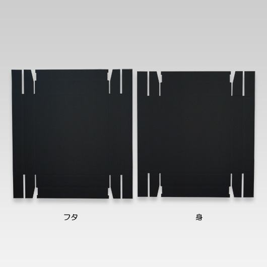 段ボール 組立式（No.18）外寸:311mm×284mm×43mm 内寸:280mm