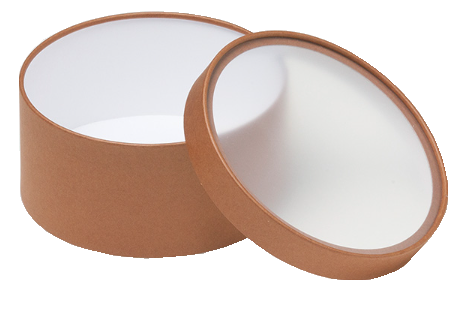 ギフトボックス 丸型 無地 半透明 CANCANトップクリア 2160 160Φ