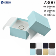 フェザーケース 7300 内寸:60W×60D×38H 外寸:66W×66D×40H 1セット60個 綿＋薄紙付き
