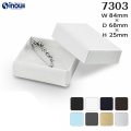 フェザーケース 7303 内寸:84W×68D×25H 外寸:90W×74D×27H 1セット36個 綿＋薄紙付き