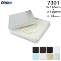 フェザーケース 7301 内寸:190W×180D×24H 外寸:196W×186D×26H 1セット18個 綿＋薄紙付き