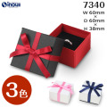 フェザーケース リボン 7340 内寸:60W×60D×38H 外寸:66W×66D×40H 1セット12箱