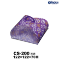 【SALE 在庫限り 送料無料】クリアケース クレストケース CS-200 万花 122W×122D×70H 材質:PET