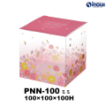 クリアケース 立方体 PNN-100 ミミ 100W×100D×100H 材質:PET 1セット50枚～