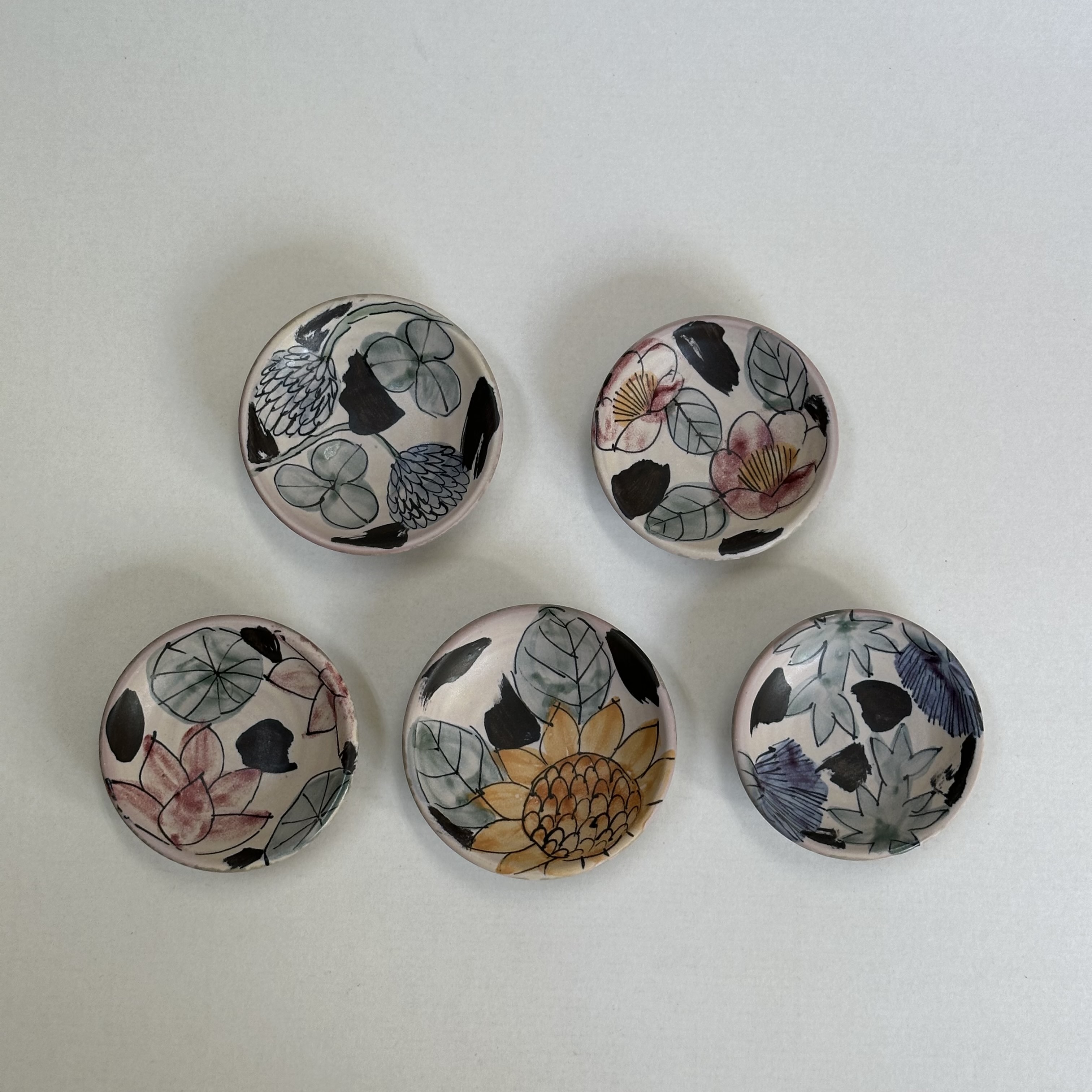 [陶芸家] 堂前守人作 楕円 皿 陶芸家] 堂前守人作 楕円 皿