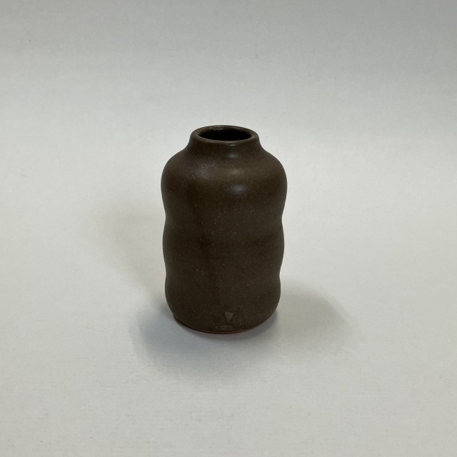 RIPPLE - medium vase (brown)