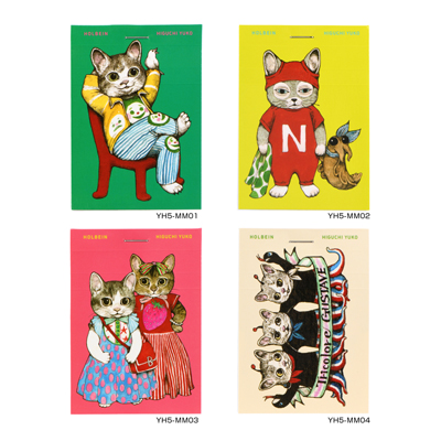 ヒグチユウコ2024　ミニメモ帳４柄セット