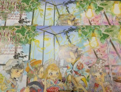 七神マナ×ホルベイン　塗り絵付き水彩紙スケッチブック