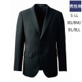 BM1601-0 ドラマ グランメゾン東京 着用 住商モンブラン ジャケット メンズ 男性用 長袖 黒 ブラック MONTBLANC 飲食店 カフェ レストラン ホテル サロン バー スーツ ホールスタッフ 接客サービス ユニフォーム
