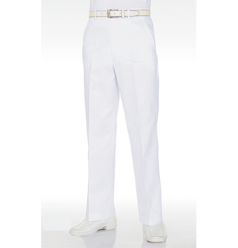 430-90 カゼン ナースウェア パンツ 男性用 ストレート ファスナータイプ ノータック ポケット付きウエストベルト通し 工業洗濯可 制菌 吸汗 制電 ストレッチ KAZEN 医療用 看護師 メンズ ズボン スラックス 