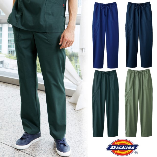 5020SC フォーク ディッキーズ ナースウェア パンツ 男女兼用 綿混 透け防止 制電 吸汗 ストレッチ 工業洗濯可 しわになりにくい 動きやすい FOLK Dickies 医療用 看護師 医師 医者 ドクター ユニセックス
