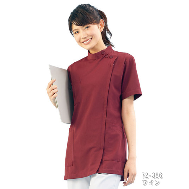 72-38 レディス ケーシー ジャケット 半袖 モンブラン製品 72-382 72-386 72-389