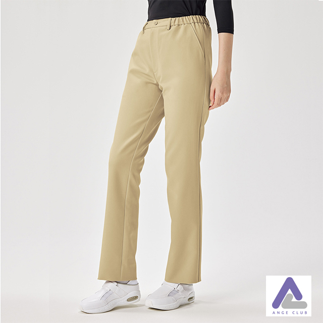 CK301 フォーク ナースウェア パンツ 男女兼用 透け防止 防汚 防塵 制電 ストレッチ イージーケア FOLK 医療用 看護師 医者 歯科医師 接骨院 整体 クリニック リハビリ 理学療法士 ユニセックス パンツ スラックス ズボン ナースパンツ 大きいサイズ 4L