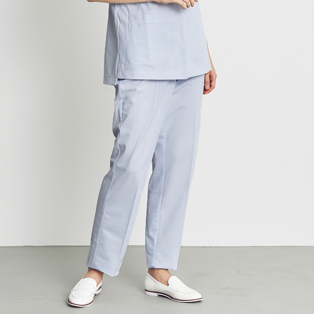 JS2001 ジルスチュアート ストライプ パンツ ナースウェア 女性用 JILLSTUART 医療用 看護師 女子 レディース レディス 白衣 ナースパンツ ナース服 ホワイト ブルー ピンク