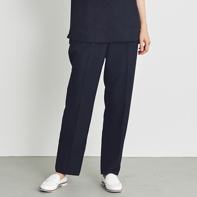 JS2002 ジルスチュアート Aラインパンツ ナースウェア 女性用 抗菌 透け防止 吸汗速乾 制電 防汚 JILLSTUART 医療用 看護師 女子 レディース レディス 白衣 ナースパンツ スクラブパンツ