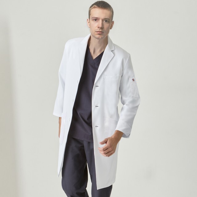 先行発売】1544LF Dickies ディッキーズ ドクターコート 診察衣 白衣