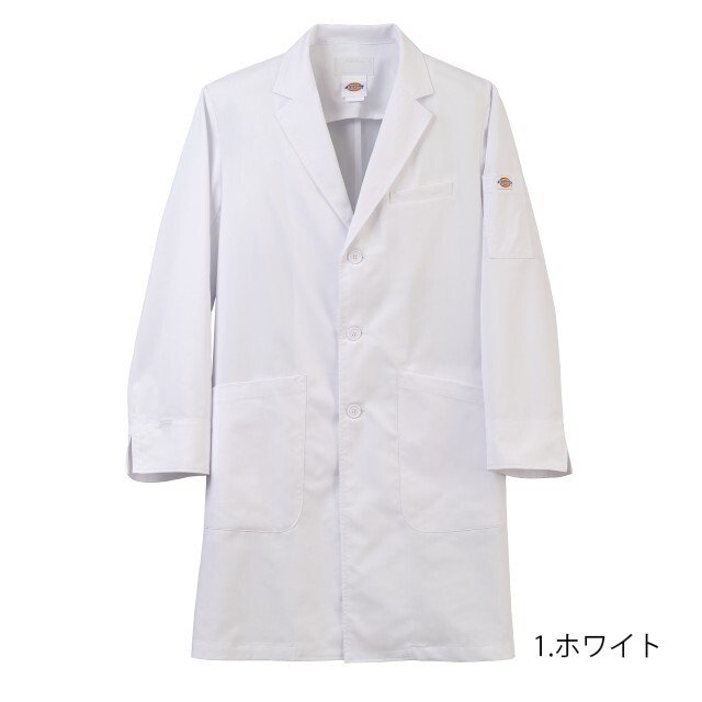 先行発売】1544LF Dickies ディッキーズ ドクターコート 診察衣 白衣