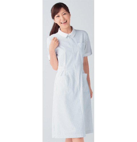 164 カゼン ナースウェア ワンピース 女性用 ストライプ 透け防止 工業洗濯可 ポケット付き Kazen 医療用 看護師 ホワイト 半袖 実習 制服 ユニフォーム 看護学校 ナース服 白衣 大きいサイズ レディース 白衣ネット本店 164 カゼン ナースウェア ワンピース 女性用 ストライプ 透け防止 工業洗濯可 ポケット付き Kazen 医療用 看護師 ホワイト 半袖 実習 制服 ユニフォーム 看護学校 ナース服 白衣 大きいサイズ レディース 白衣ネット本店