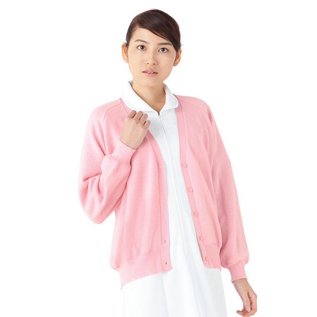 KAZEN カゼン　189　女性用カーディガン 189 カゼン ナースウェア カーディガン 女性用 ウール ナイロン