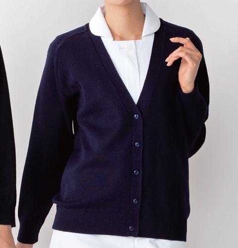 219 アプロン 毛玉ができにくいカーディガン（ラグラン袖）