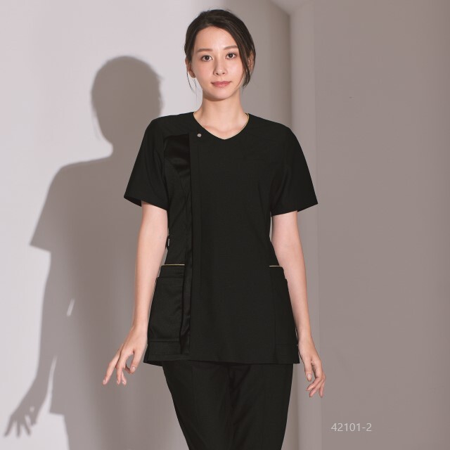 42101 en joie アンジョア ラ・ボーテ スクラブ レディス 女性用 前