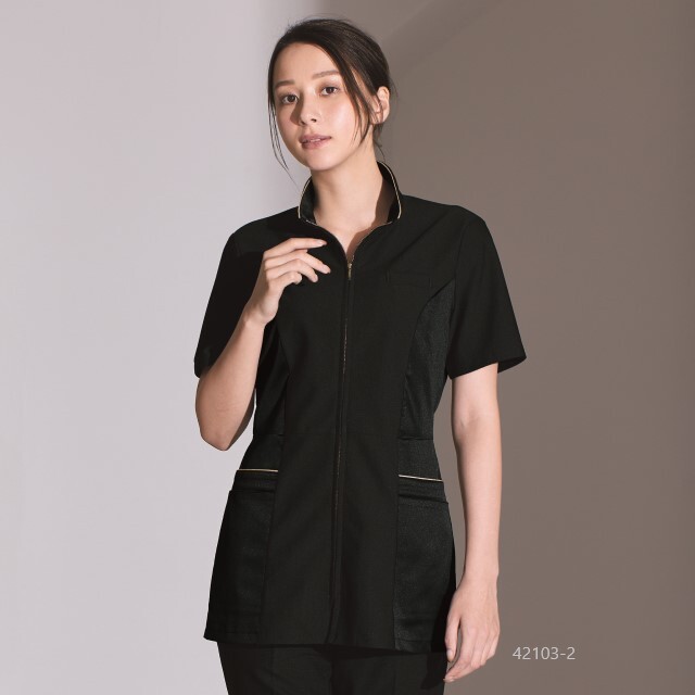 42103 en joie アンジョア ラ・ボーテ チュニック ジャケット レディス