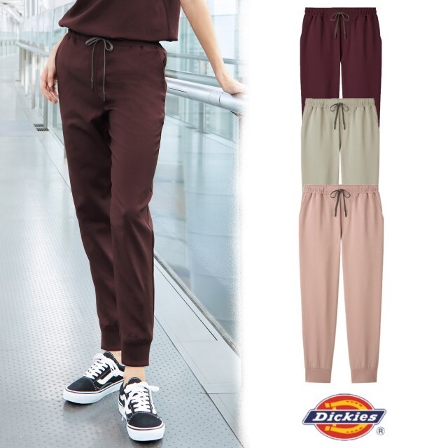 6019SC フォーク ディッキーズ ナースウェア パンツ レディス ジョガー