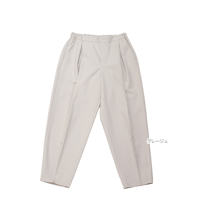 66-496105 ジルスチュアート ストレッチジャージ ストレートパンツ