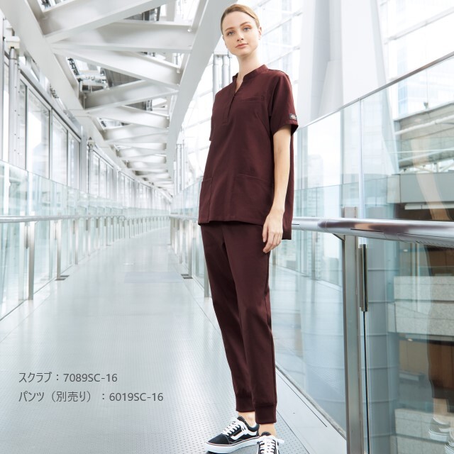 FOLK Dickies レディーススクラブ　上下セット 7089SC ディッキーズ フォーク ナースウェア スクラブ 女性用