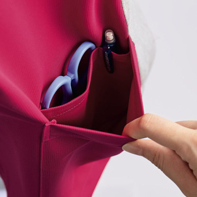 72-912 住商モンブラン ナースウェア スクラブ 男女兼用 半袖 制菌加工