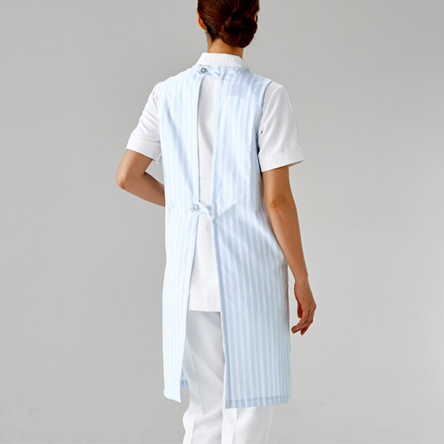 74-541 住商モンブラン ナースウェア 予防衣 エプロン ノースリーブ