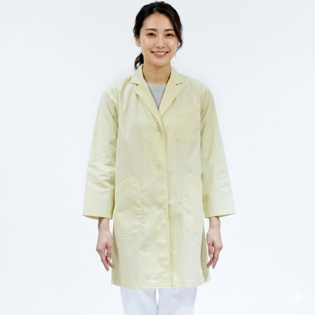 81-581 WEB限定商品 住商モンブラン 診察衣 ドクターコート 女性用