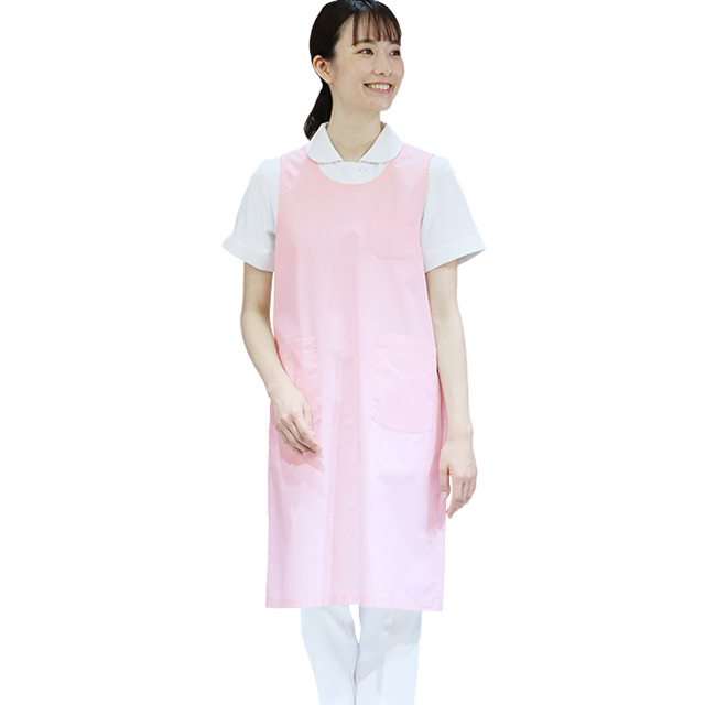 84-291 WEB限定商品 住商モンブラン 予防衣 エプロン ノースリーブ