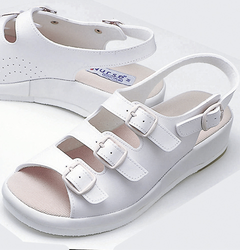 F-270 富士ゴムナース ナースサンダル 外反母趾対応 男女兼用 抗菌