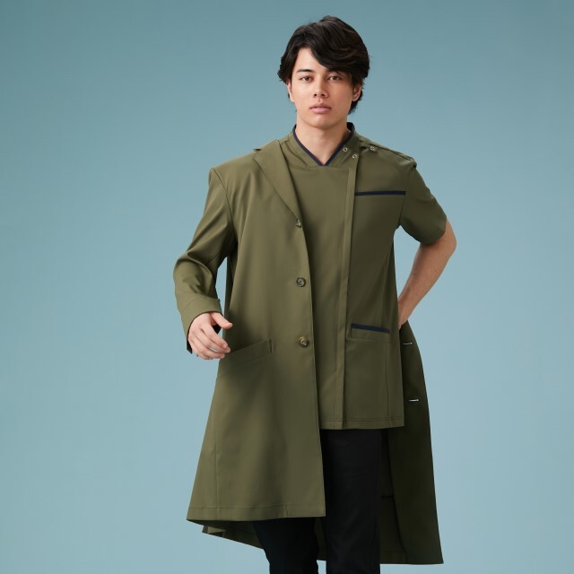 ポルテ　コート　ウェア　130 COLIMBO 【ZX-0110 ROSSIGNOL SQDR MOTORCYCLE COAT ＜CHARCOAL