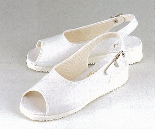 M1 マリアンヌ ナースサンダル 女性用 合成レザーサンダル 3E ヒール 3cm MARIANNU 医療用 看護師 レディース レディス 女子 ナースシューズ メディカルシューズ メディカルサンダル ナース靴 ホワイト