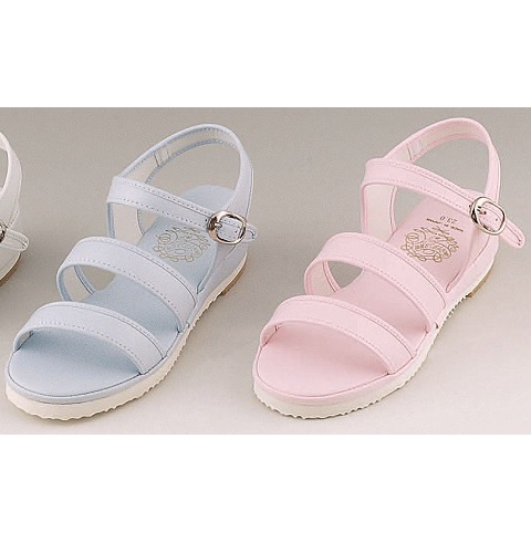 M39C マリアンヌ ナースサンダル ワンタッチベルトタイプ 二本線 女性用 MRSA抗菌加工 3E ヒール 4cm 合成レザー EVA ラバー フラット製法 滑りにくい MARIANNU 医療用 看護師 レディース レディス
