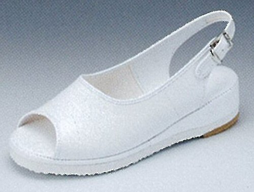 M8 マリアンヌ ナースサンダル オープントゥ 女性用 MRSA抗菌加工 3E ヒール 4cm 合成レザー EVA ラバー フラット製法 滑りにくい MARIANNU 医療用 看護師 レディース レディス 女子 メディカルシューズ