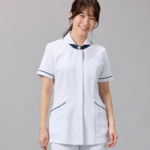 BR1124 オンワード ナースウェア ジャケット 女性用 半袖
