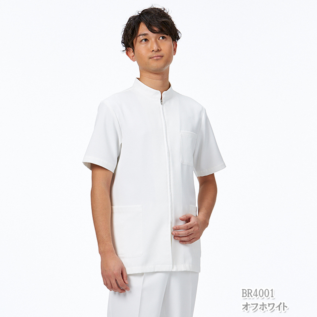 希少 黒入荷！ BR4001 制 制菌加工 男性用 ジャケット ナースウェア オンワード ジャケット・アウター