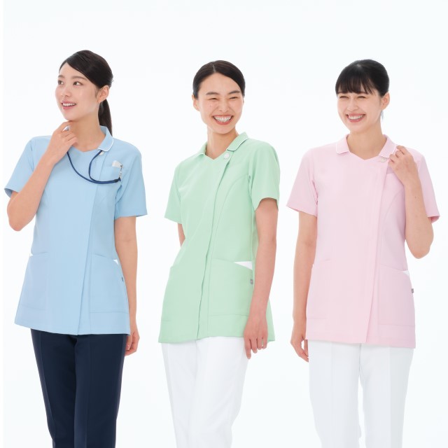 CFS2652 ナガイレーベン ナースウェア ジャケット 女性用 半袖 ウエストループ PHSポケット ポリエステル100 制菌加工 制電 吸水 防汚 透け防止 NAGAILEBEN 医療用 看護師 歯科衛生士 レディース レディス 白衣 チュニック ピンク ブルー CFS2652 ナガイレーベン ナースウェア ジャケット 女性用 半袖 ウエストループ PHSポケット ポリエステル100 制菌加工 制電 吸水 防汚 透け防止 NAGAILEBEN 医療用 看護師 歯科衛生士 レディース レディス 白衣 チュニック ピンク ブルー