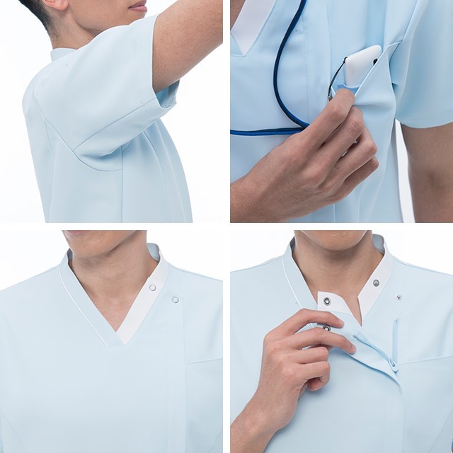 CFS2657 ナガイレーベン ナースウェア ジャケット スクラブ 男女兼用