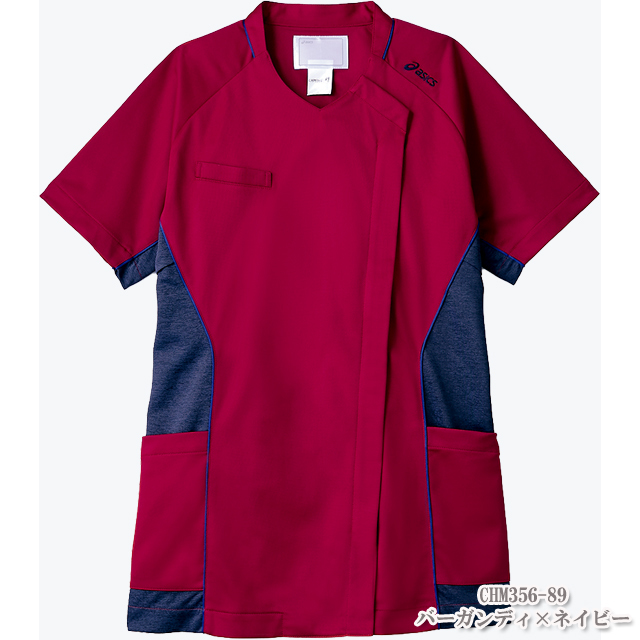 CHM356 住商モンブラン アシックス ナースウェア スクラブ 女性用 半袖