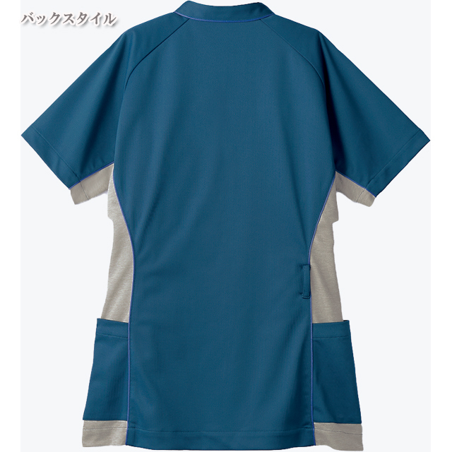 CHM356 住商モンブラン アシックス ナースウェア スクラブ 女性用 半袖