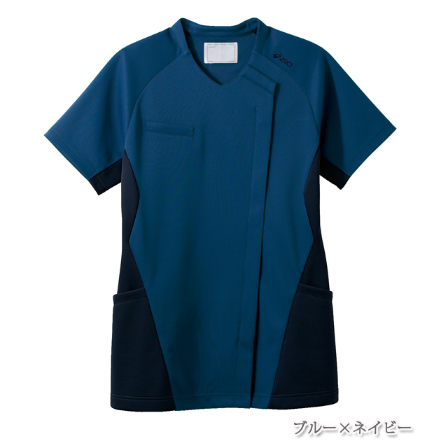 CHM359 住商モンブラン アシックス ナースウェア スクラブ 女性用 半袖